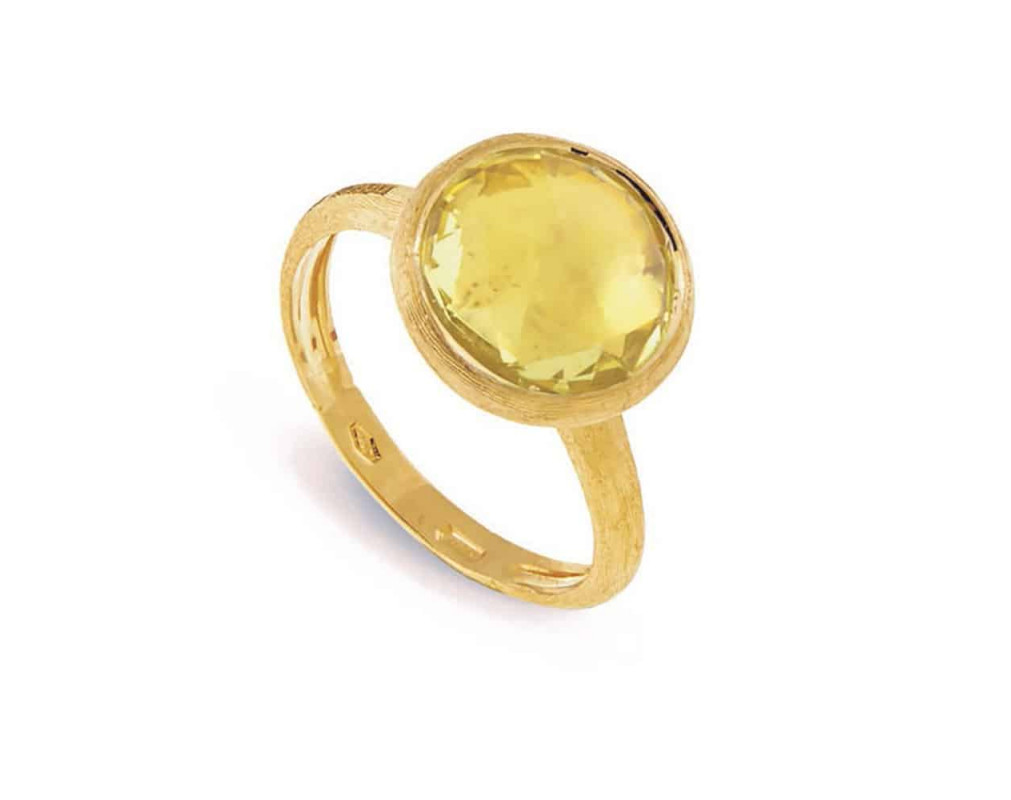 Marco Bicego Jaipur Colour Anello con Quarzo Citrino
