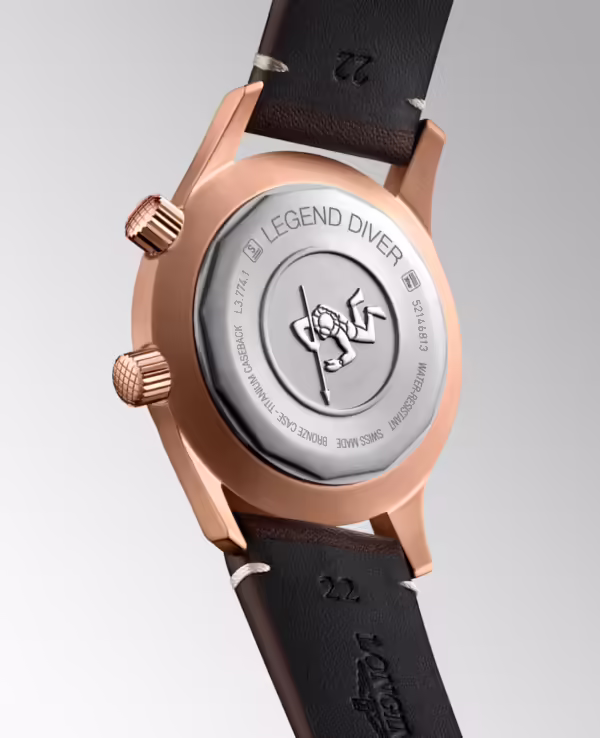 Longines Heritage Legend Diver Bronze Automatic 42mm - immagine 4