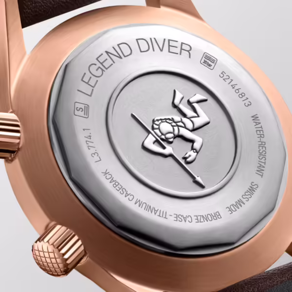 Longines Heritage Legend Diver Bronze Automatic 42mm - immagine 5