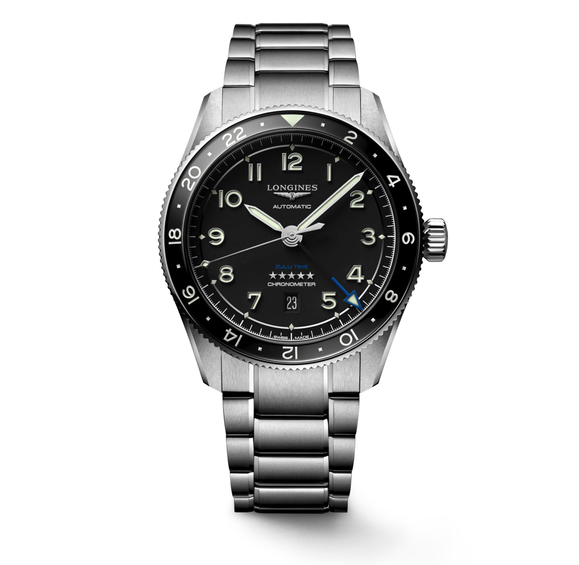 Longines Spirit Zulu Time Automatic 42mm