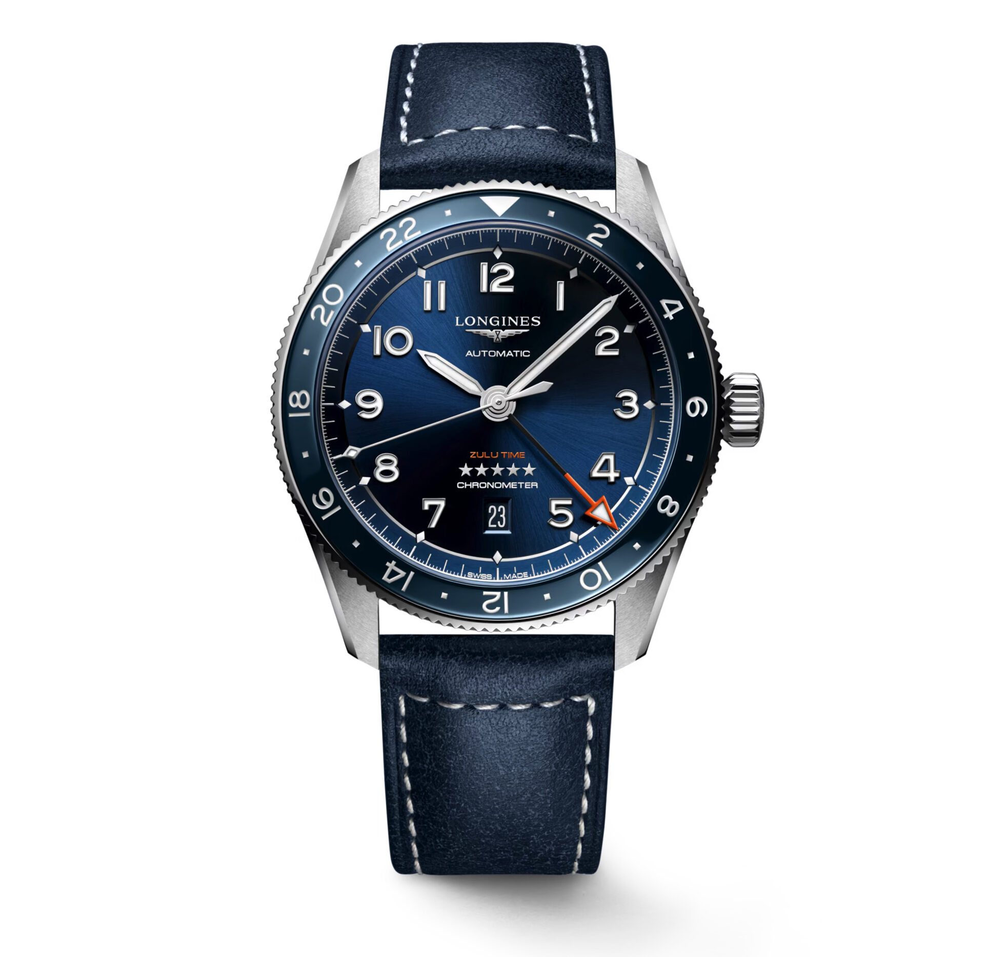 Longines Spirit Zulu Time Automatic 42mm