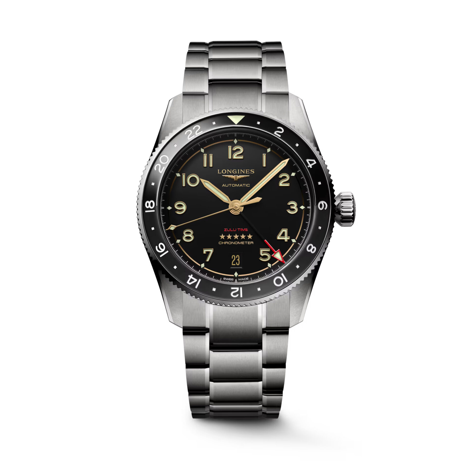 Longines Spirit Zulu Time Automatic 39mm