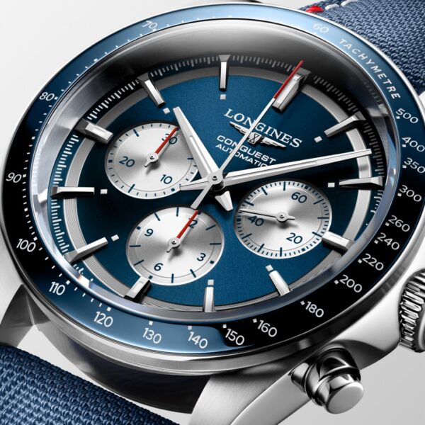 Longines Conquest Marco Odermatt Chronograph Automatic 42mm - immagine 3