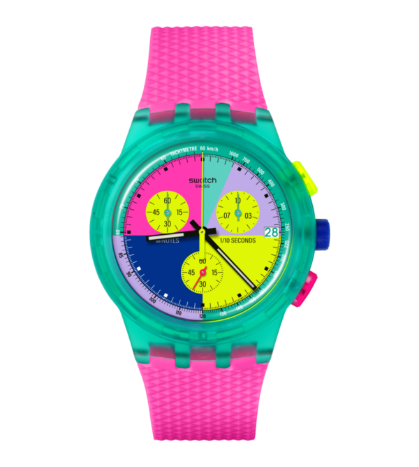 Swatch Neon Flash Arrow 42mm