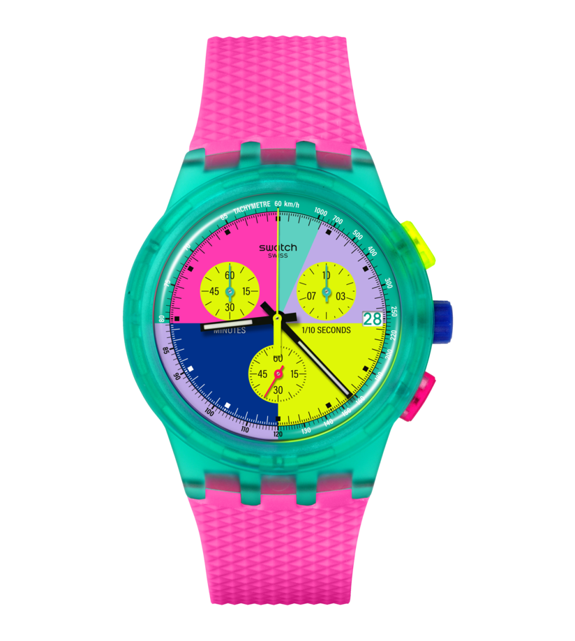 Swatch Neon Flash Arrow 42mm