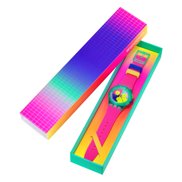 Swatch Neon Flash Arrow 42mm - immagine 4