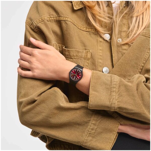 Swatch Classic Sir Red 34mm - immagine 4