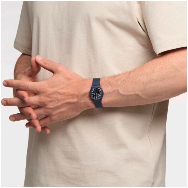 Swatch Classic Sir Blue 34mm - immagine 4