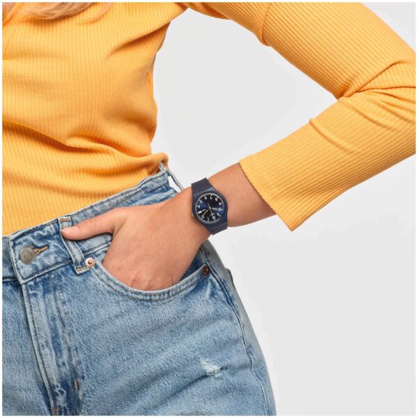 Swatch Classic Sir Blue 34mm - immagine 3
