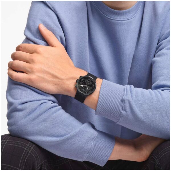 Swatch Big Bold Chrono Checkpoint Black 47mm - immagine 4