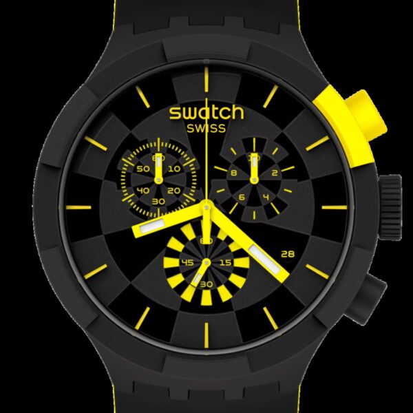 Swatch Big Bold Chrono Checkpoint Yellow 47mm - immagine 2