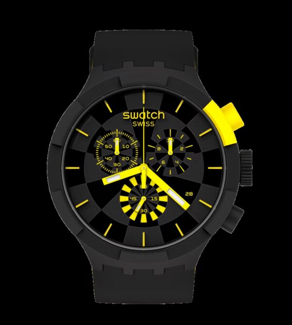 Swatch Big Bold Chrono Checkpoint Yellow 47mm