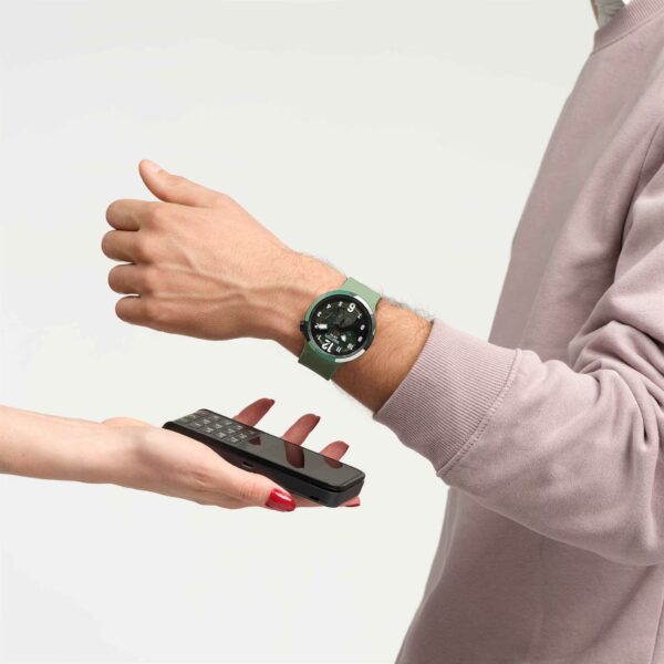 Swatch Look Right Thru Green Pay 47mm - immagine 5