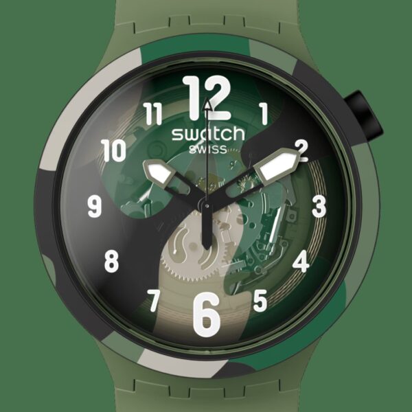 Swatch Look Right Thru Green Pay 47mm - immagine 2