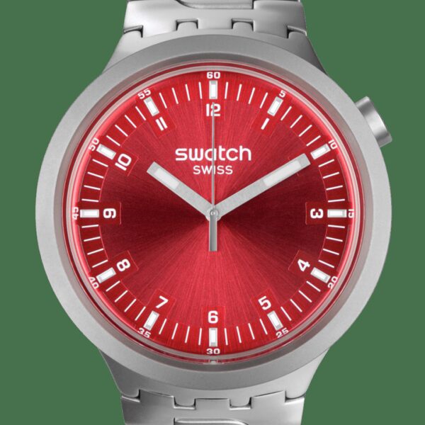 Swatch Big Bold Irony Scarlet Shimmer 47mm - immagine 2