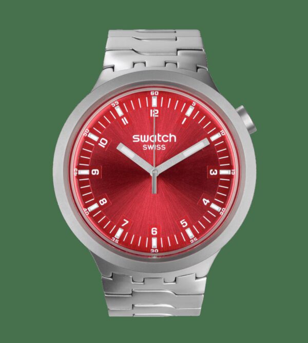Swatch Big Bold Irony Scarlet Shimmer 47mm