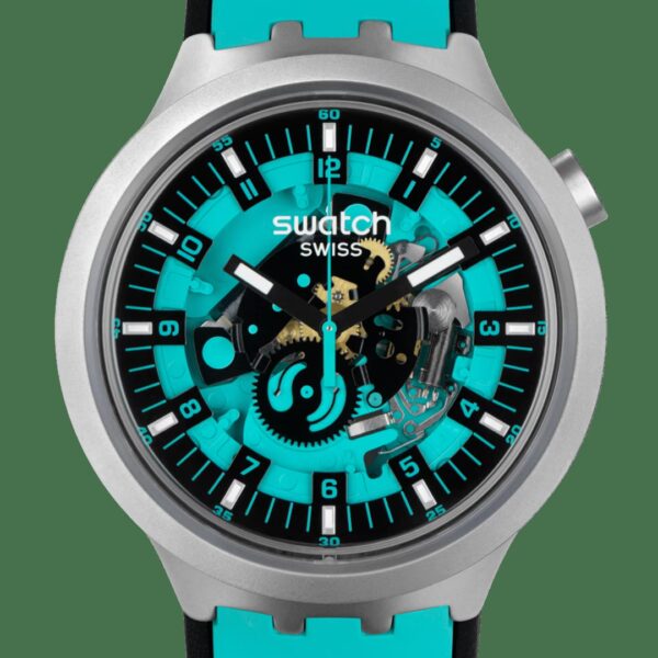Swatch Big Bold Irony Mint Trim 47mm - immagine 2