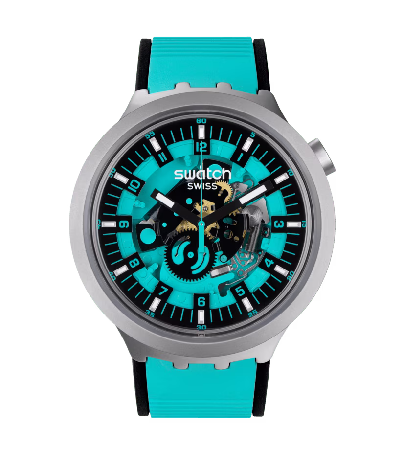 Swatch Big Bold Irony Mint Trim 47mm
