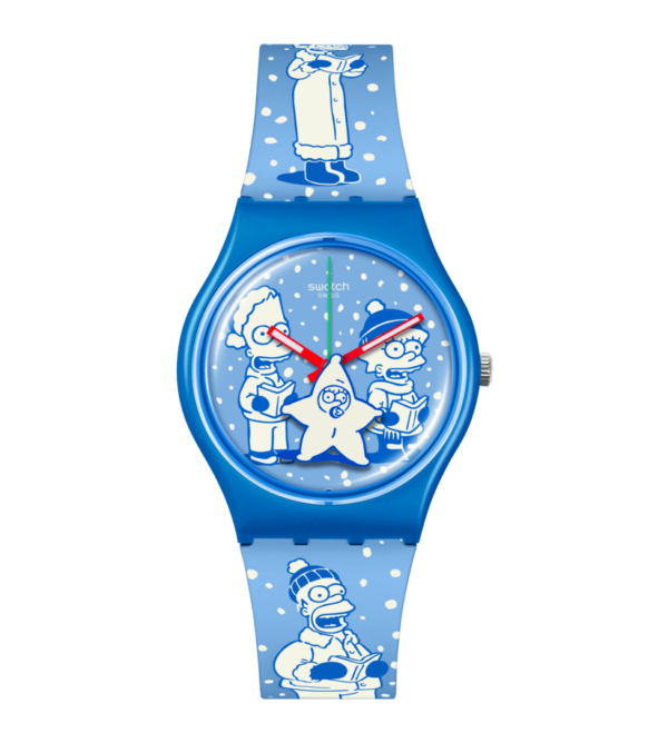 Swatch The Simpsons Tidings Of Joy 34mm