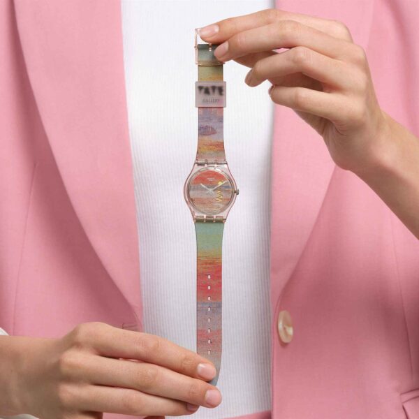 Swatch x Tate Gallery Turner's Scarlet Sunset 34mm - immagine 3