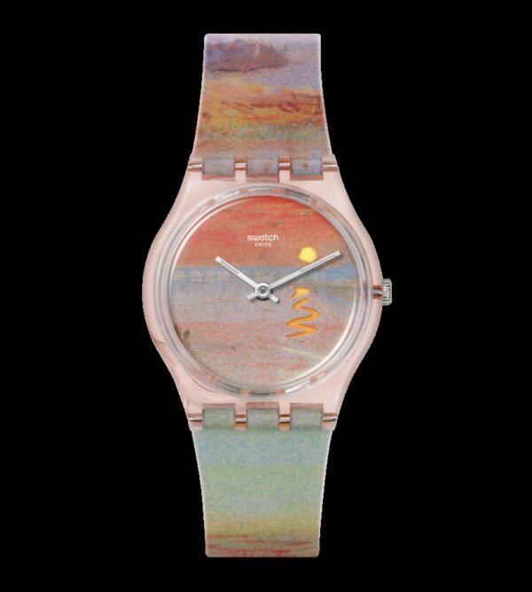 Swatch x Tate Gallery Turner's Scarlet Sunset 34mm