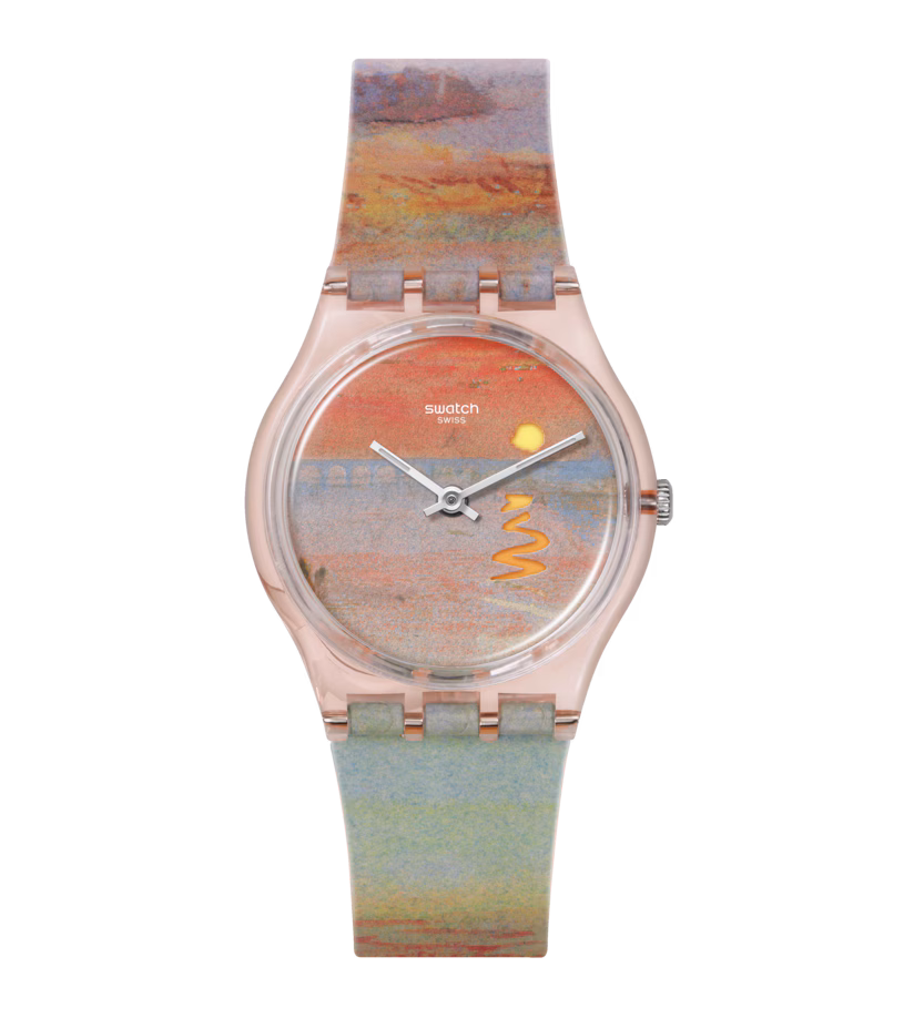 Swatch x Tate Gallery Turner's Scarlet Sunset 34mm