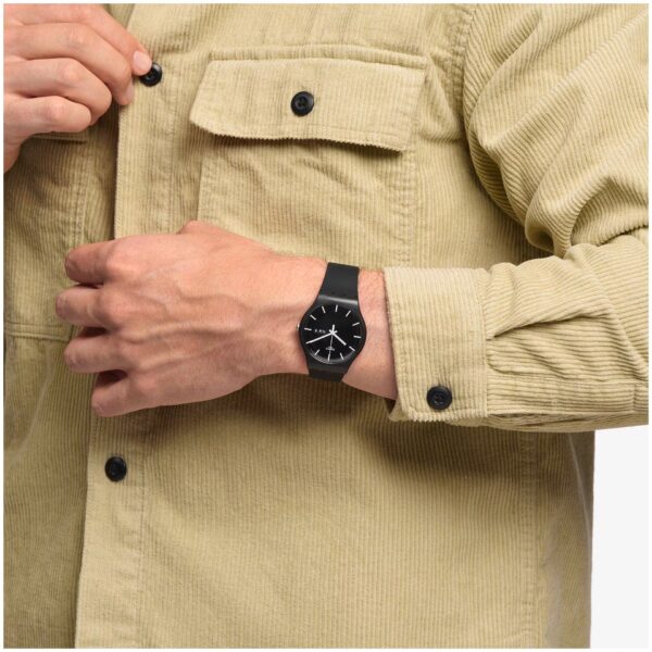 Swatch Power Tracking Mono Black 41mm - immagine 4