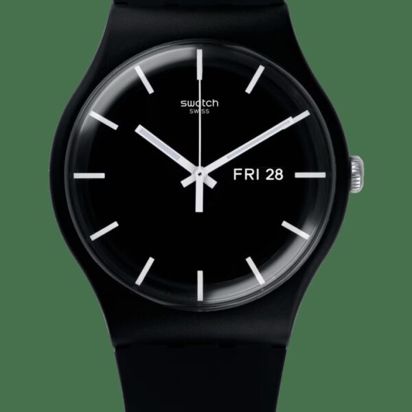 Swatch Power Tracking Mono Black 41mm - immagine 2