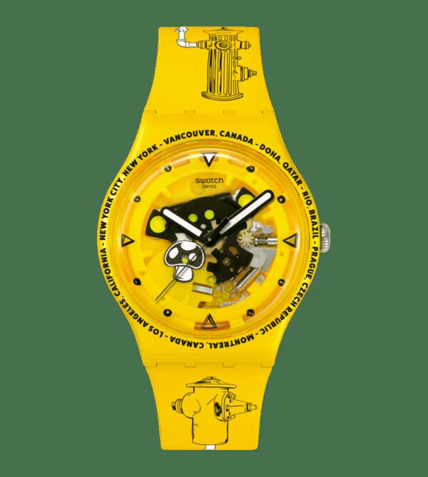 Swatch Proteam Time With Andy Anderson 41mm