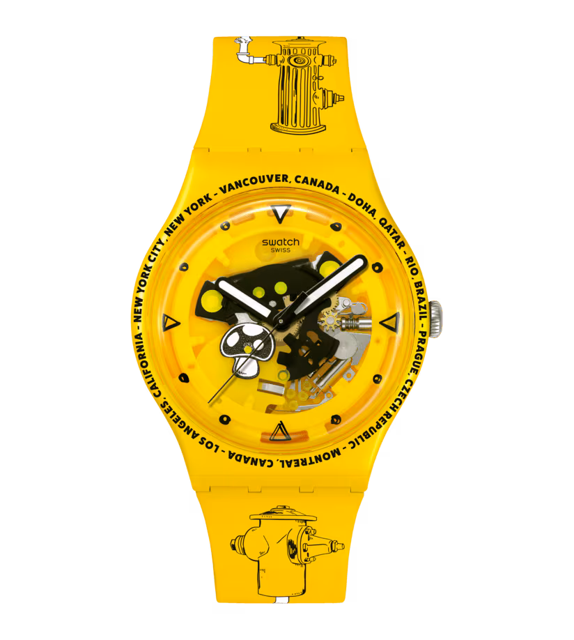 Swatch Proteam Time With Andy Anderson 41mm