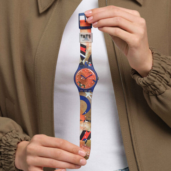 Swatch x Tate Gallery Miro's Women & Bird In The Moonlight 41mm - immagine 2
