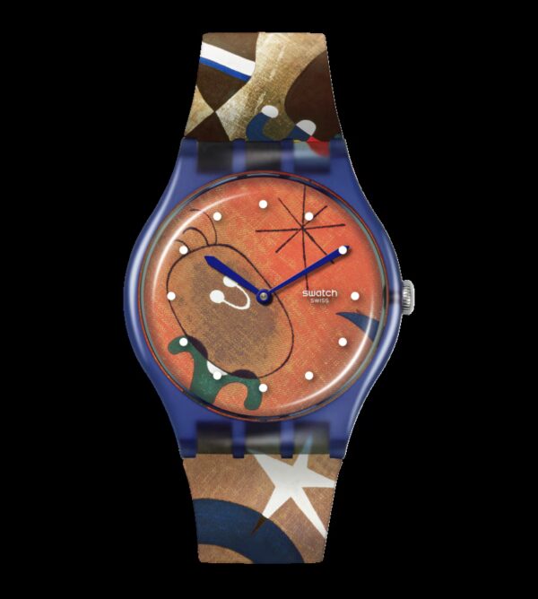 Swatch x Tate Gallery Miro's Women & Bird In The Moonlight 41mm