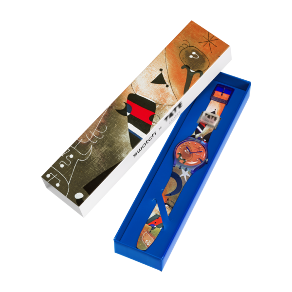 Swatch x Tate Gallery Miro's Women & Bird In The Moonlight 41mm - immagine 6