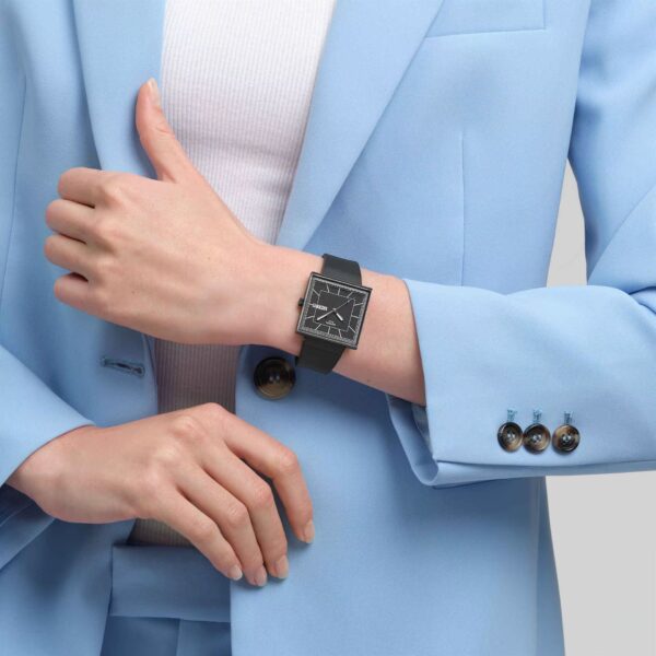 Swatch Essentials What If...Blackagain 41.80mm - immagine 4