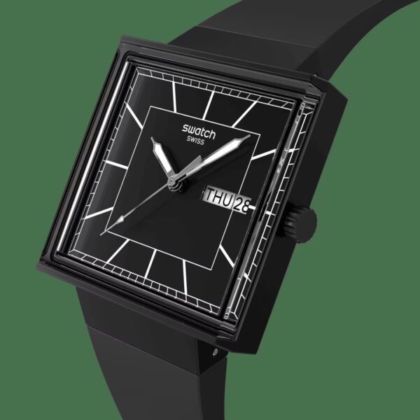 Swatch Essentials What If...Blackagain 41.80mm - immagine 2