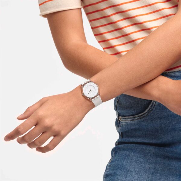 Swatch Lifestyle White Classiness 34mm - immagine 4