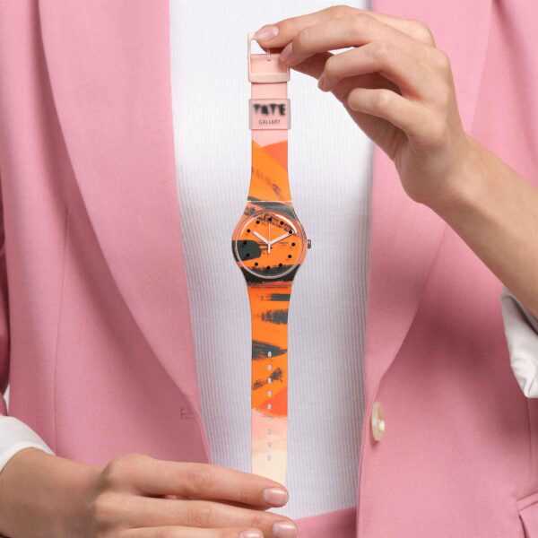 Swatch x Tate Gallery Barns-Graham's And Red On Pink 41mm - immagine 3