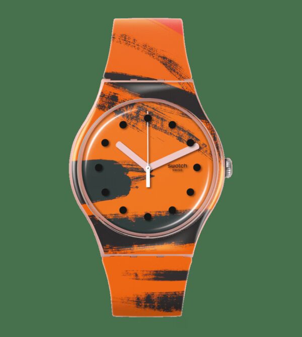 Swatch x Tate Gallery Barns-Graham's And Red On Pink 41mm
