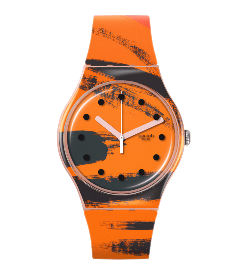 Swatch x Tate Gallery Barns-Graham’s And Red On Pink 41mm