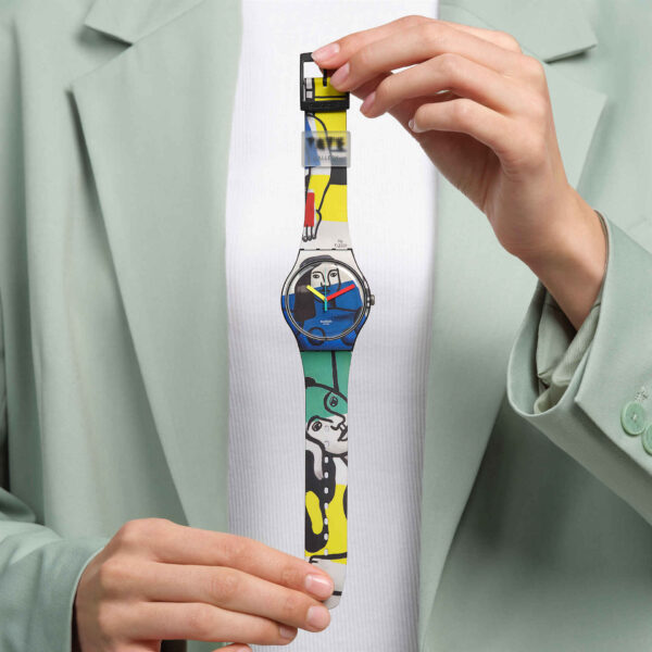 Swatch x Tate Gallery Leger's Two Women Holding Flowers 41mm - immagine 3