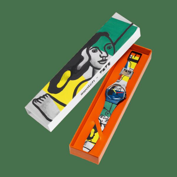 Swatch x Tate Gallery Leger's Two Women Holding Flowers 41mm - immagine 6