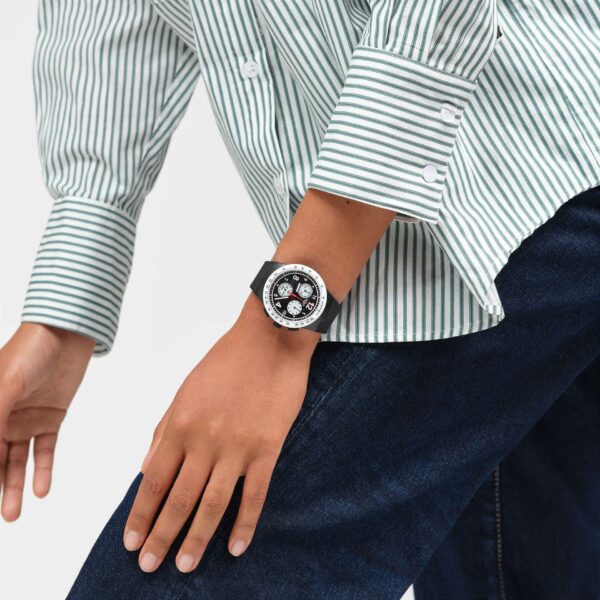Swatch The November Collection Nothing Basic About Black 42mm - immagine 4