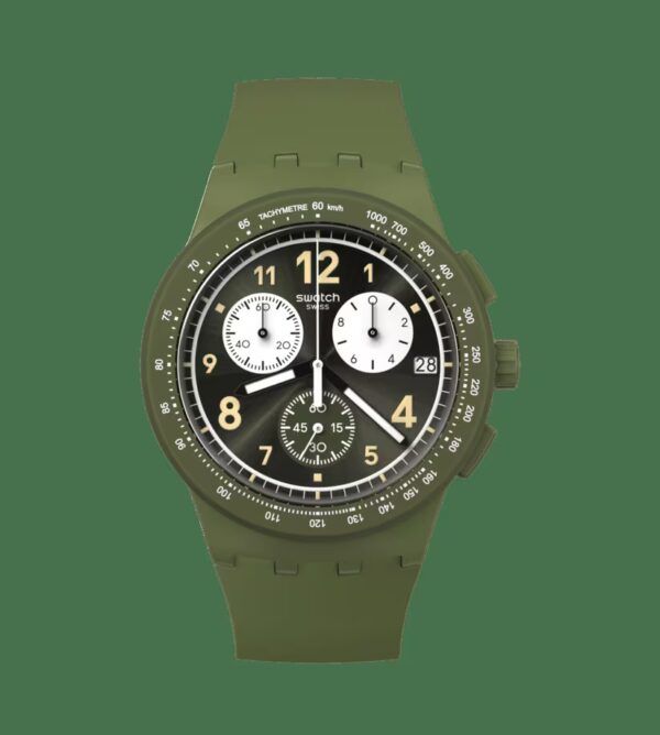 Swatch The November Collection Nothing Basic About Green 42mm