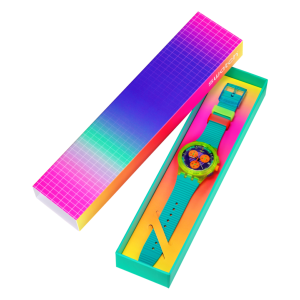 Swatch Neon Wave 42mm - immagine 4
