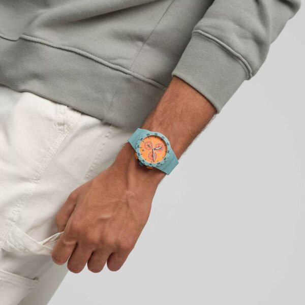 Swatch Essentials Juicy Apricot 42mm - immagine 4