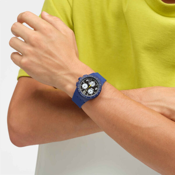 Swatch The November Collection Nothing Basic About Blue 42mm - immagine 4