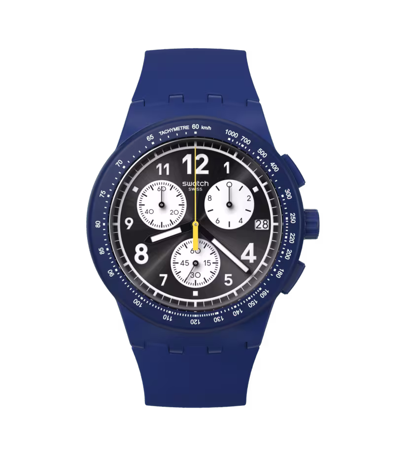 Swatch The November Collection Nothing Basic About Blue 42mm