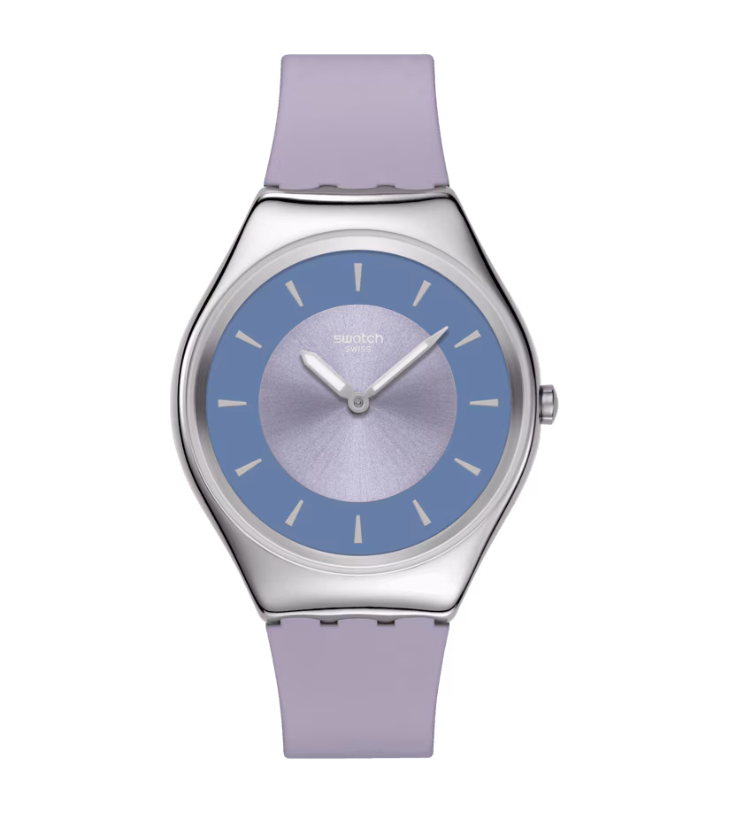 Swatch Essentials Lyrically Lavender 38mm