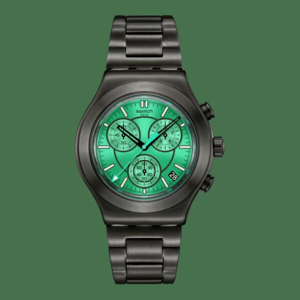 Swatch Essentials Obsessively Obsidian 43mm