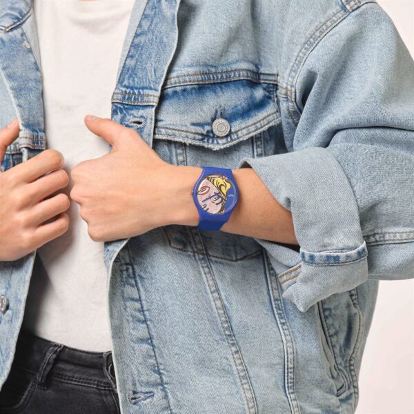 Swatch Girl By Roy Lichtenstein, The Watch 41mm - immagine 5